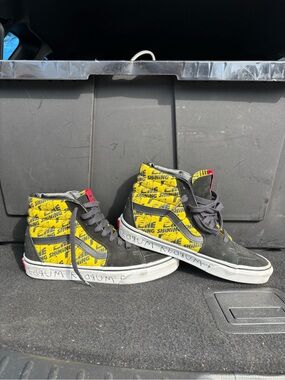 Vans x House of Terror High-Top Sk8 Sneakers - Wm’s 9 Men’s 7.5